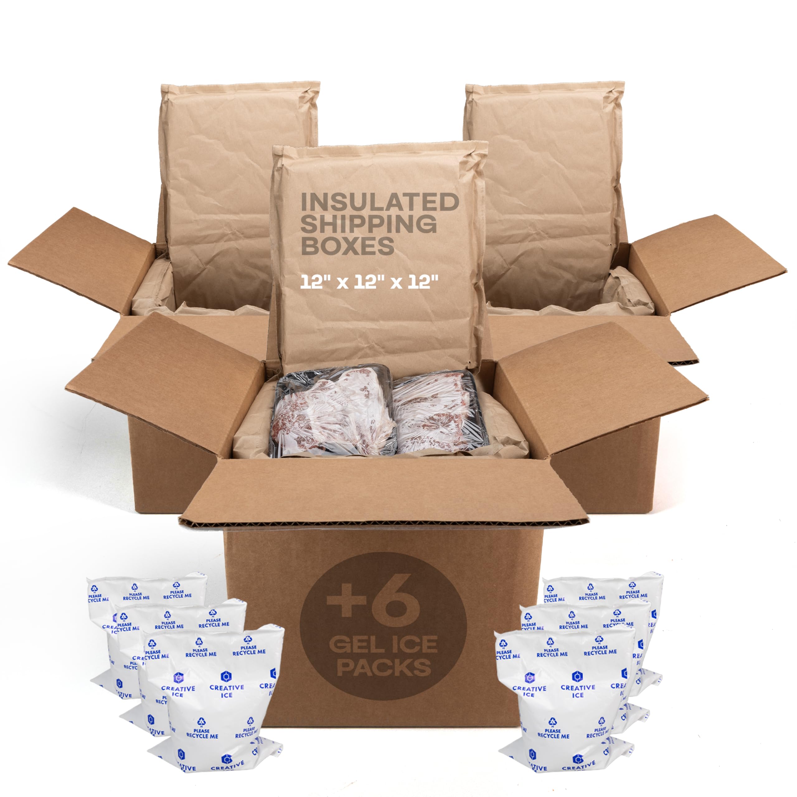 Papel de carnicero melocotón IDL Packaging de 18 pulgadas x 180 pies en caja de 8 rollos