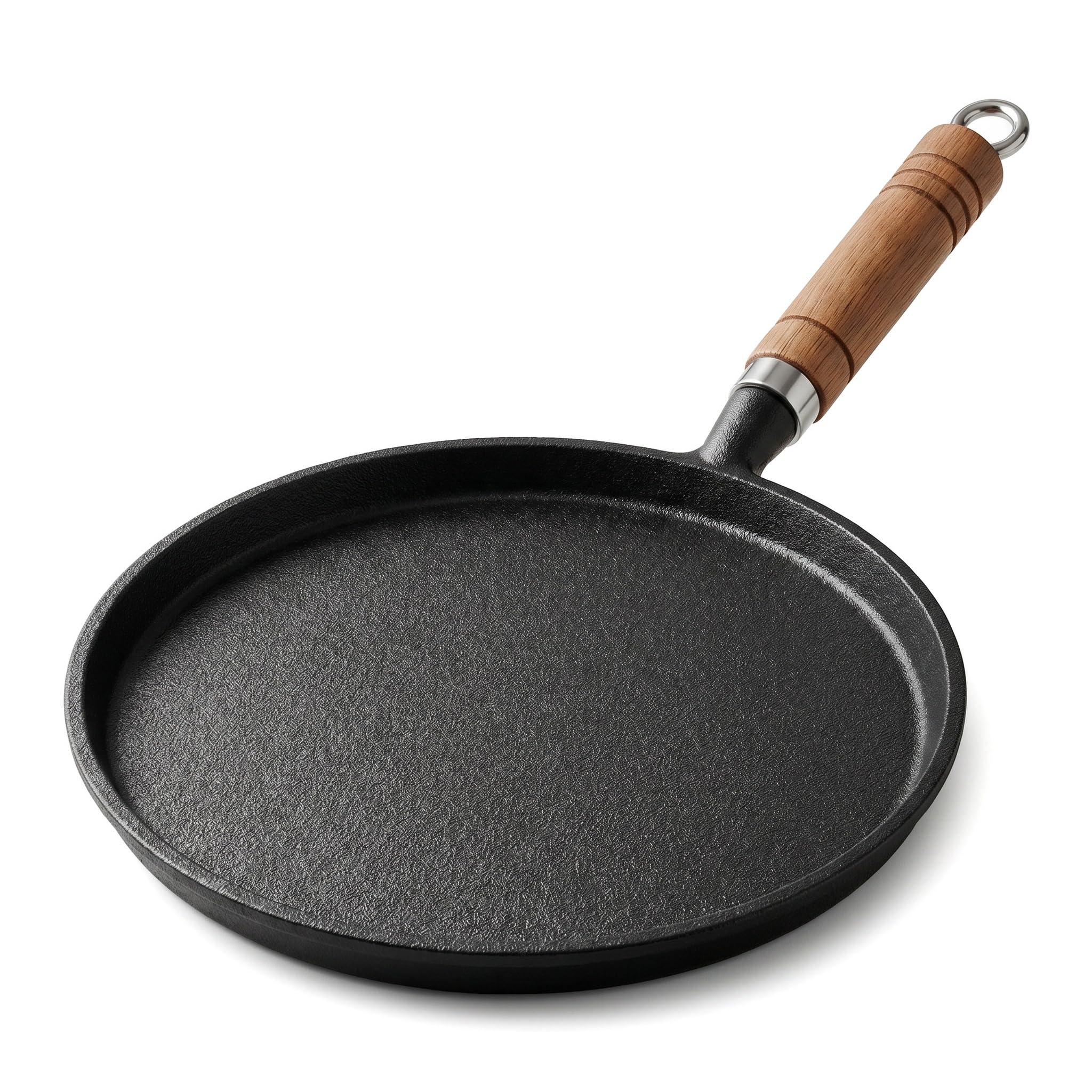 Amazon.co.jp: Geyaziu 鋳鉄製 フライパン 23cm グレー パンケーキ