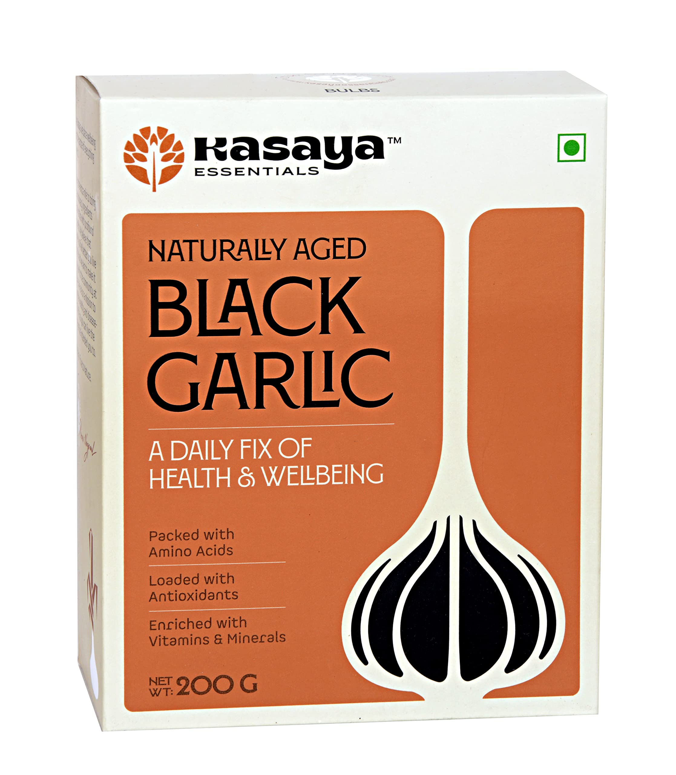 Kasaya Essentials Naturally Aged Black Garlic Bulb - 200g 4