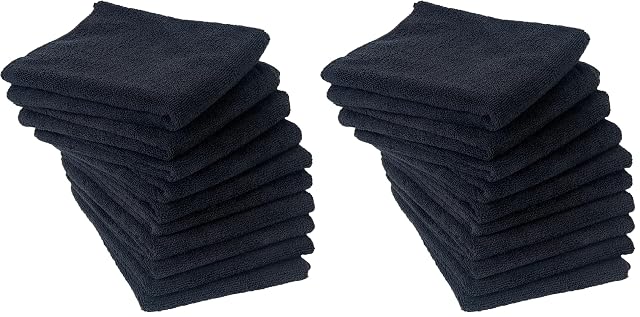 Eurow Microfiber Salon Towels Bleachproof Ultra Absorbent Quick Drying Soft Lightweight Durable for Hair Styling Beauty Barber Spa