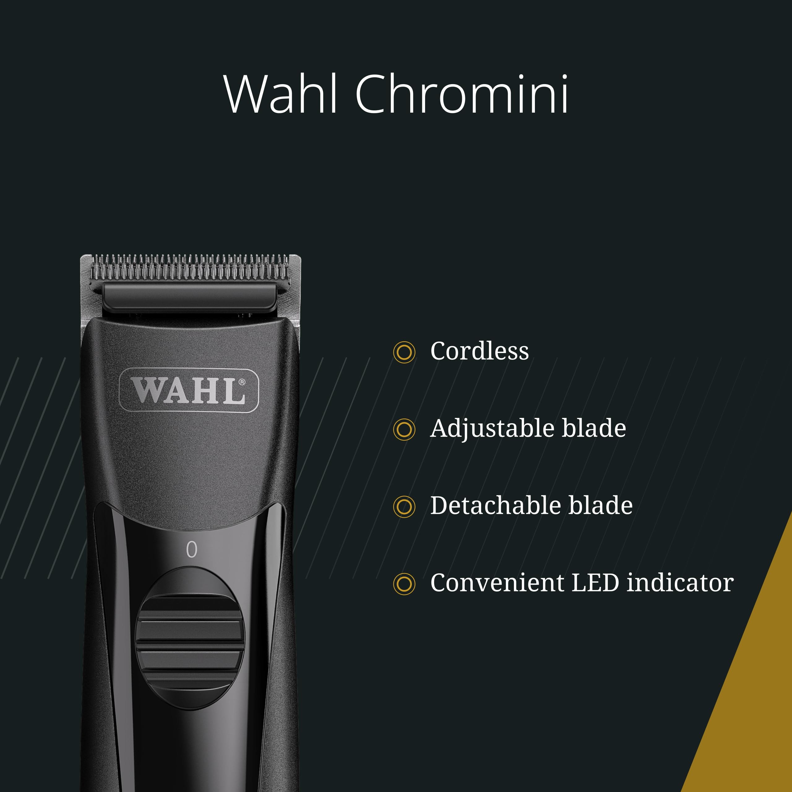 Wahl Chromini - Kabelloser Trimmer - LED-Ladeanzeige & Leise
