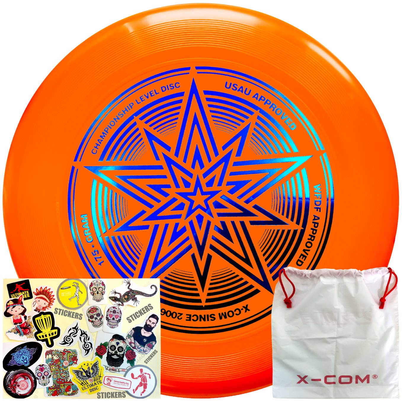 Ultimate Flying Disc 175g Glinting Star USA Ultimate Championship Level