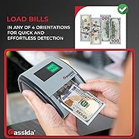 Vista 3 de Detector automático de billetes falsos, gris