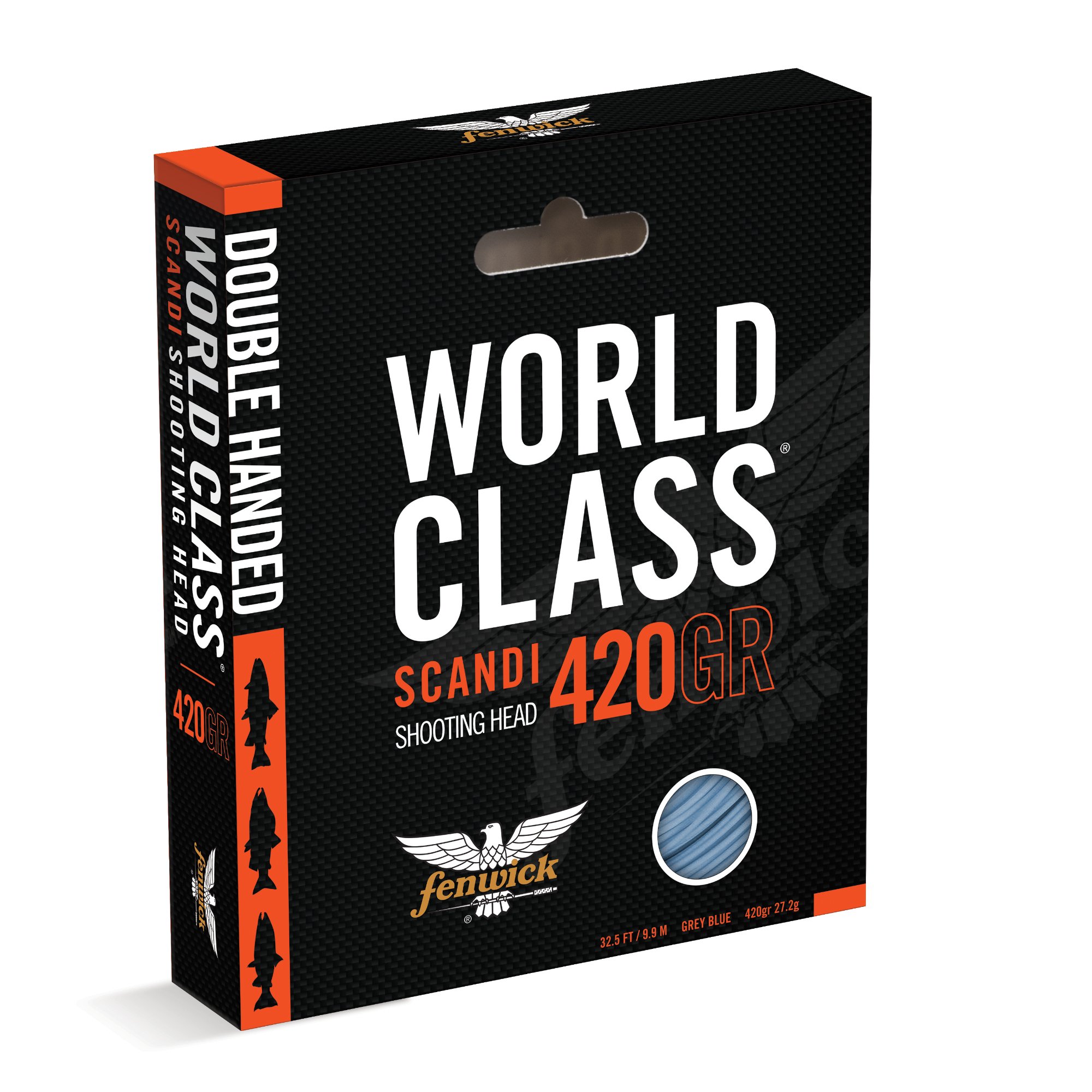 fenwick Wcflss510 World Class Scandia Shooting Head, Gray Blue, 34-1/2'/ 510 Grains
