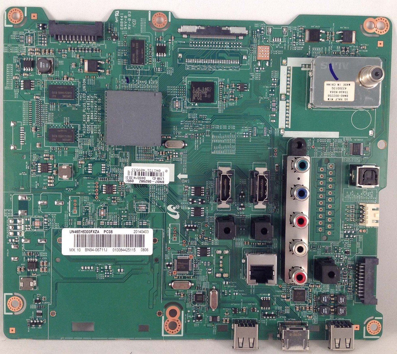 Samsung UN46EH5300F Main Board BN94-06711J (BN97-06298Z, BN41-01812)