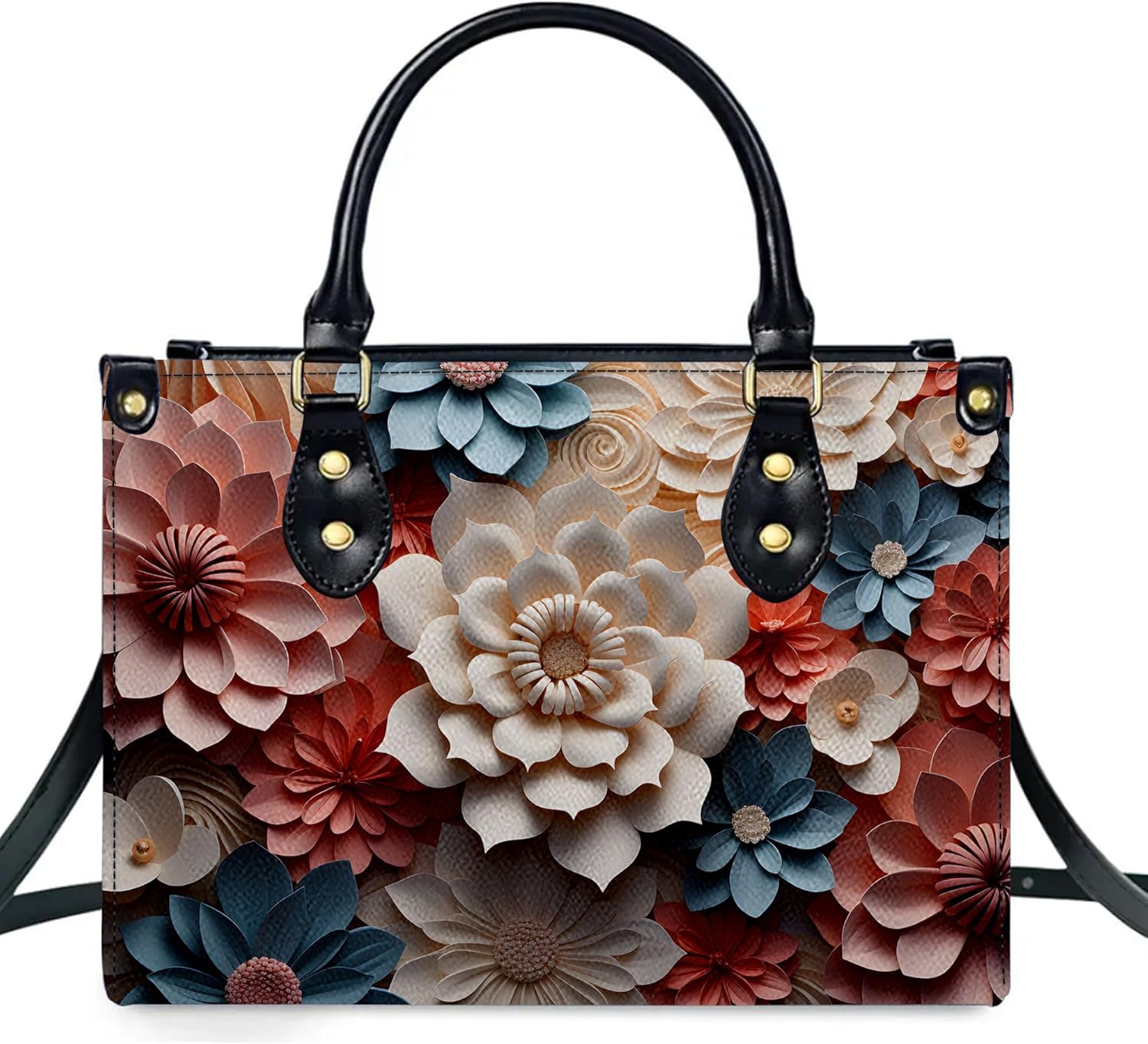 Personalized Handbags for Women, Add Your Photo/Text/Logo Purse Leather Bags, Valentines Gift for Her Girlfriend
