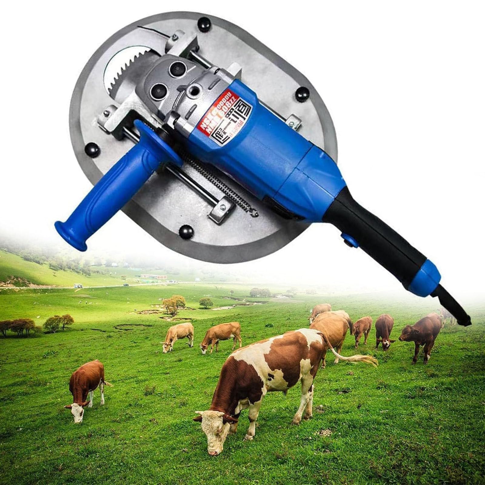 PixCy Electric Dehorners,Horn Cutting Machine,Electric Dehorner Cattle Sheep Dehorning Tool 1900w Adult Cow Horn Cutting Machine Saw for Livestock Farming Equipment
