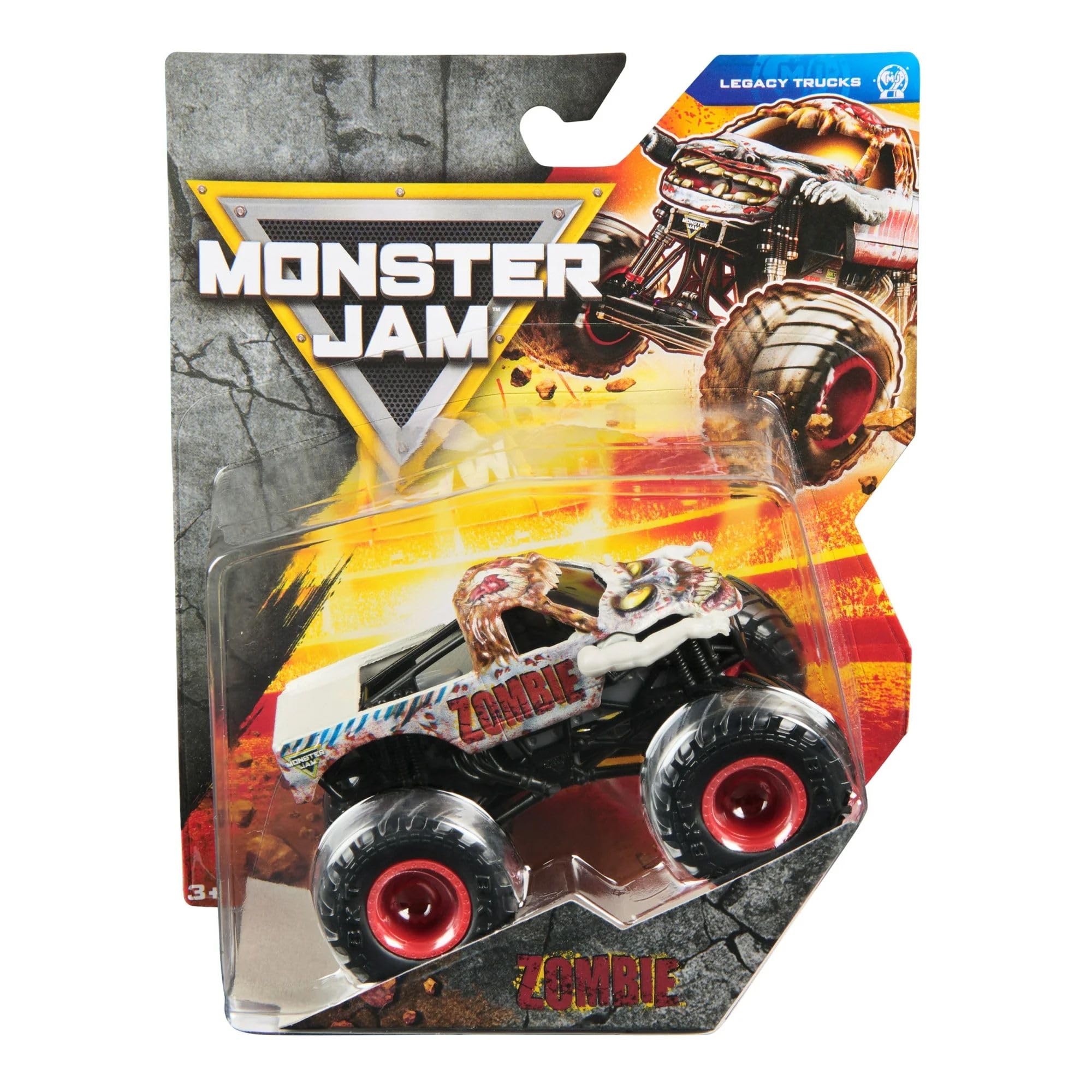 Amazon.com: Monster Jam Zombie Die-Cast Truck, 1:64 Scale, Legacy