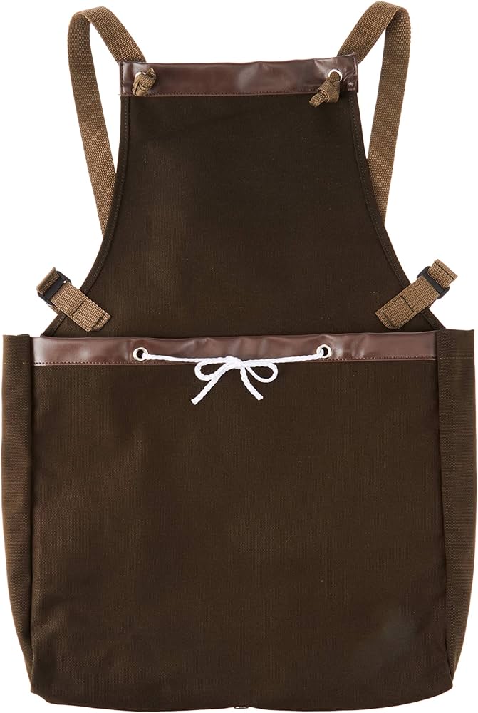 Amazon | 純綿帆布 山菜採り用エプロンバッグ TS-12 | 収穫袋・かご