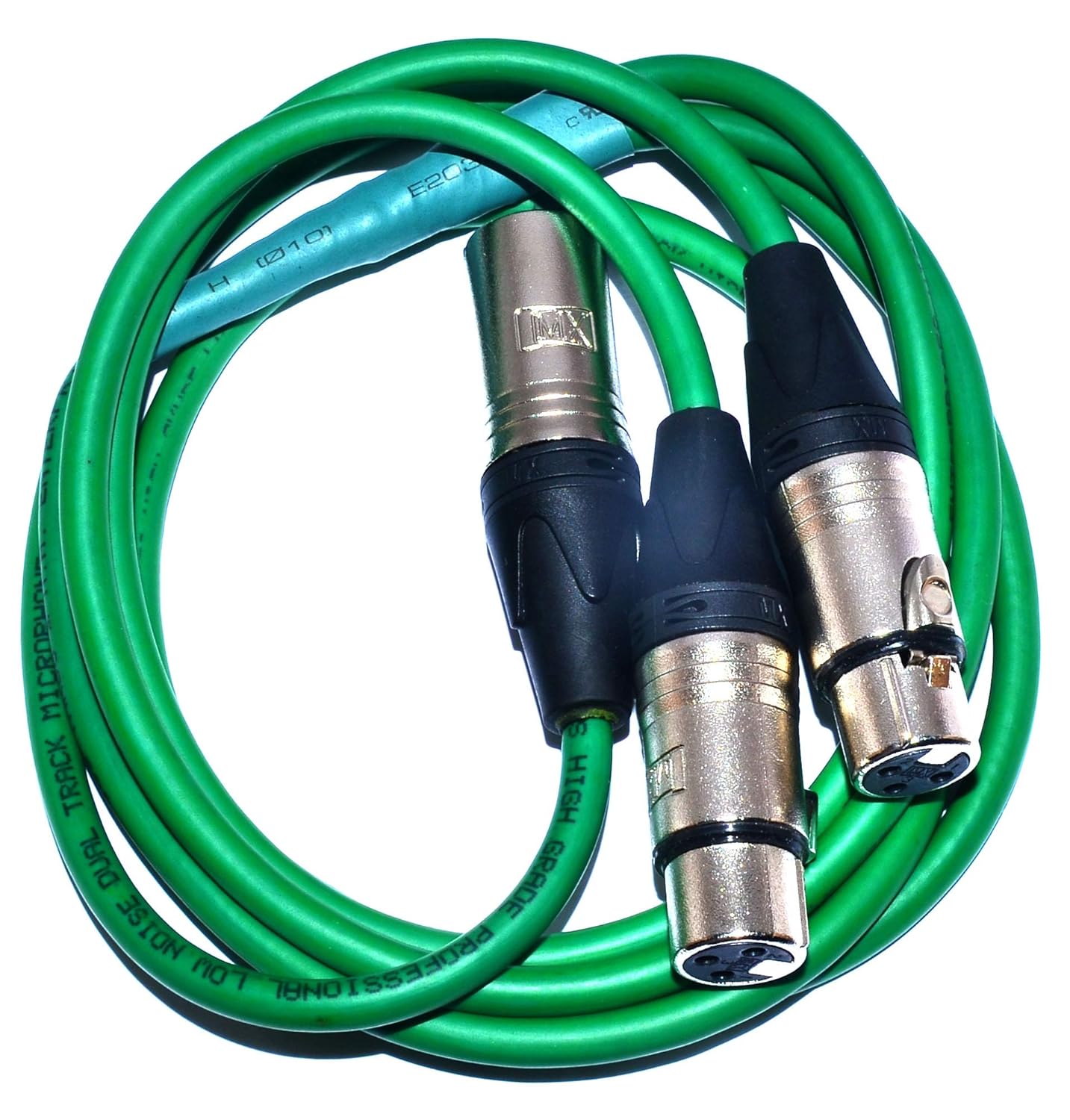 MA Two xlr Female to one xlr male 2 xlr female to 1 xlr male MX