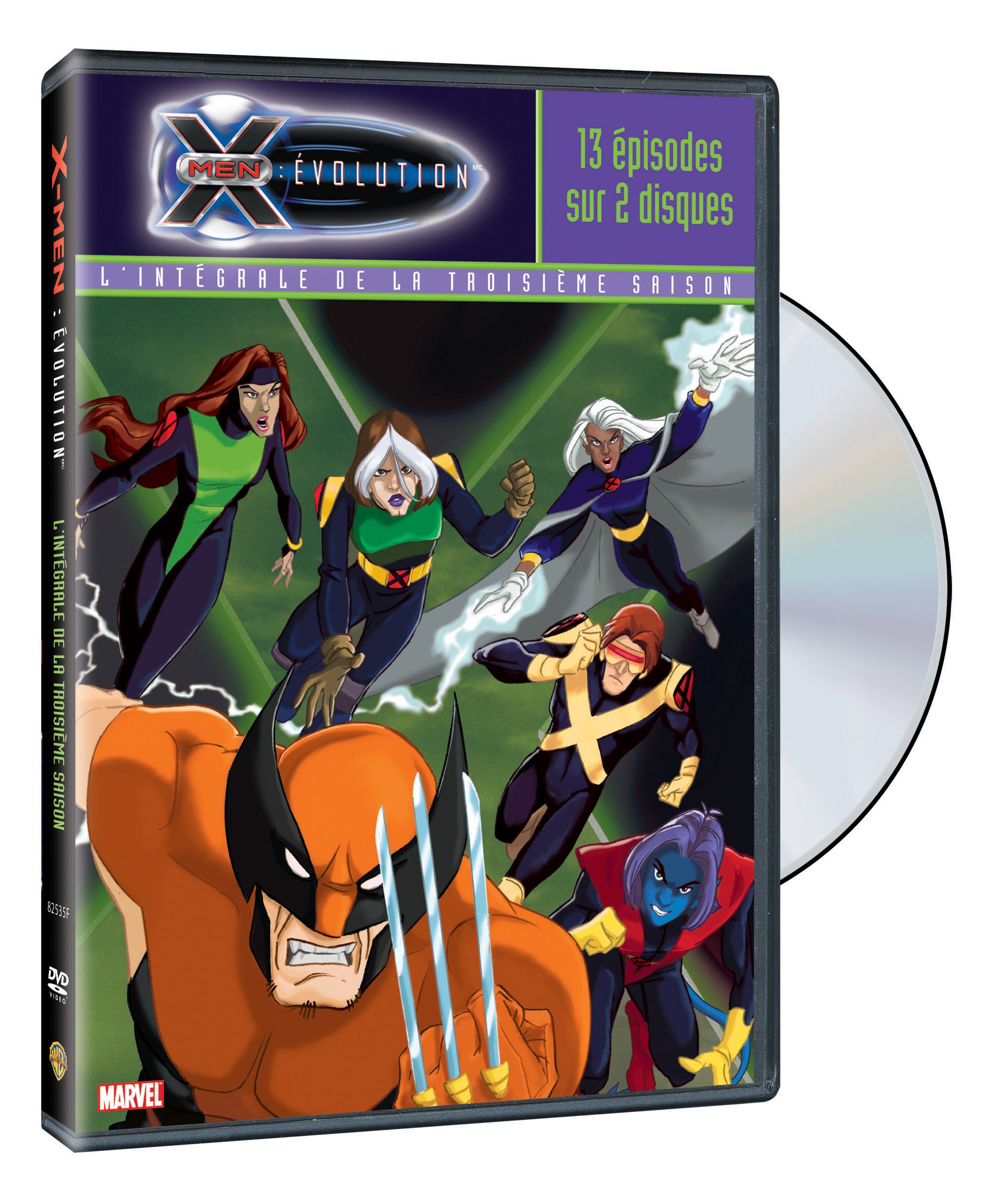 X-MEN EVOLUTION: SEASON 3 (FS) (FRENCH) (DVD) (2PK) [DVD]
