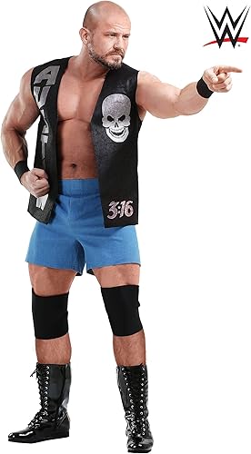 Miniatura 6 de Adult Stone Cold Steve Austin Costume WWE Officially Licensed Costume