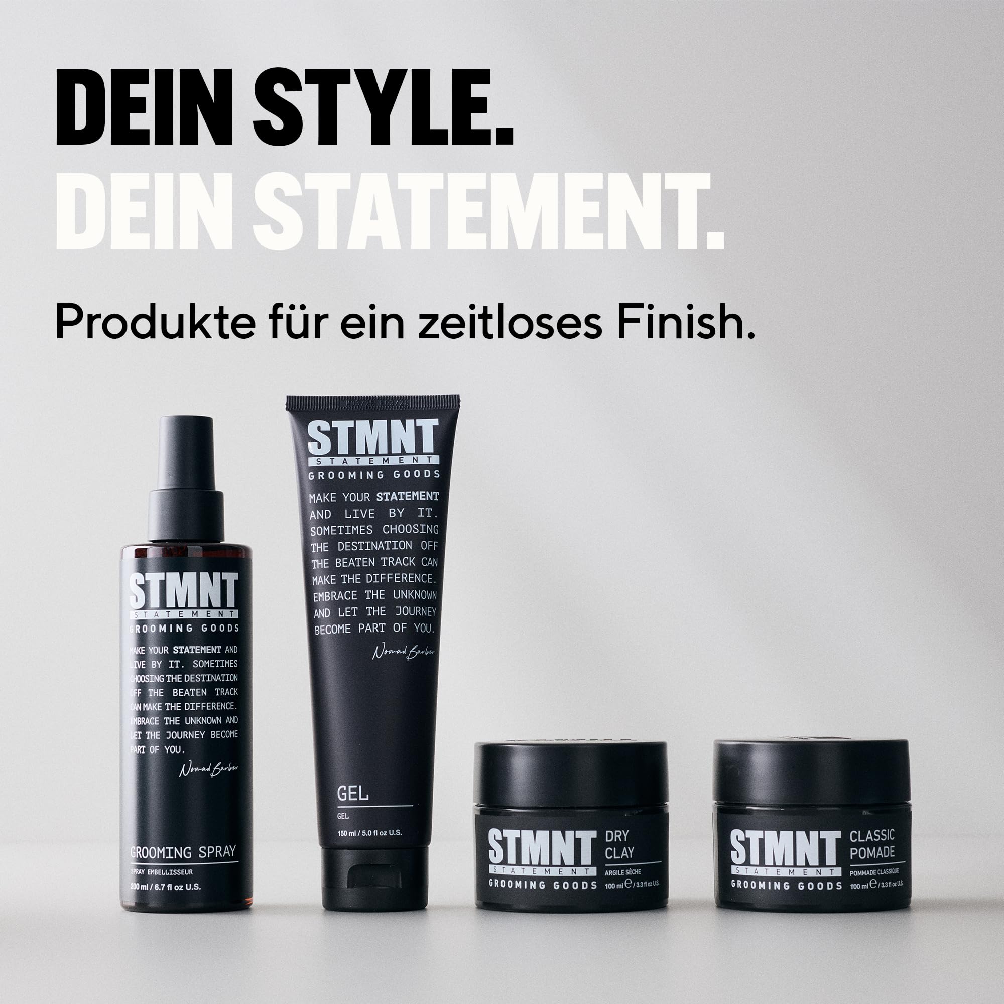 STMNT STATEMENT GROOMING GOODS Dry Clay | Extra mattes Finish | Sehr starker Halt | Leicht auswaschbar | Nicht fettend