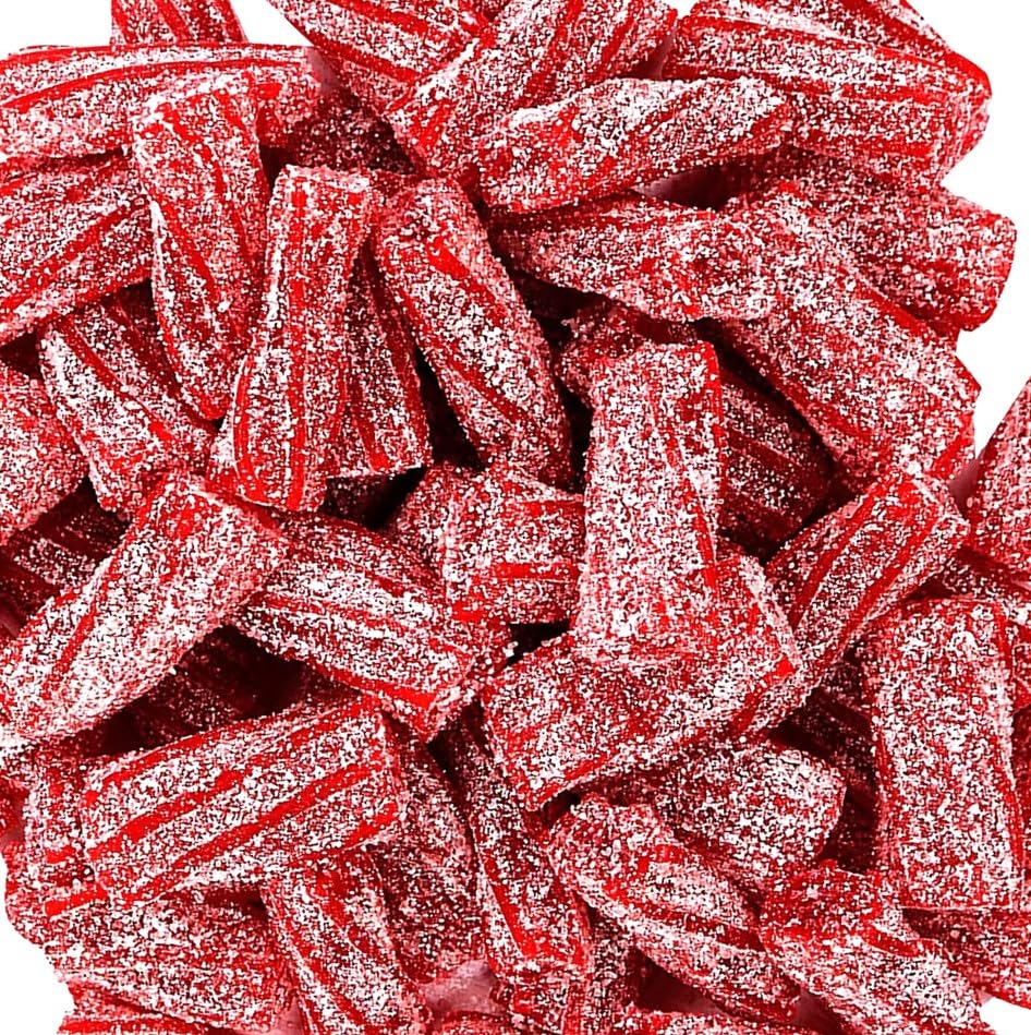 Caramelo de gomitas de regaliz agrio relleno de pectina (fresa, 2 libras)