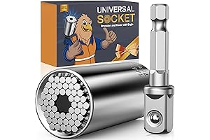 Versatile Workshop Tool: Super Universal Socket for Every Nut and Bolt