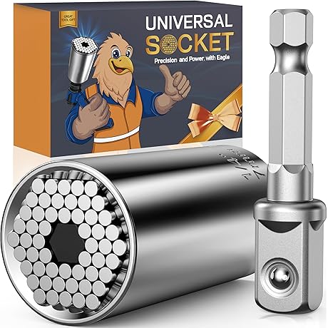 Versatile Workshop Tool: Super Universal Socket for Every Nut and Bolt