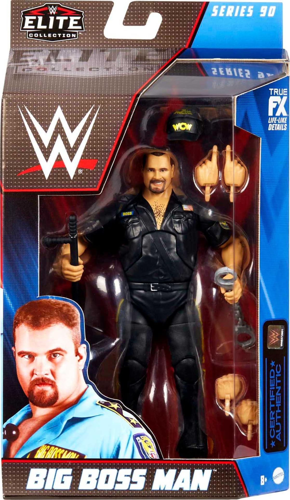 Amazon.com: Mattel Big Boss Man Elite Collection Action Figure