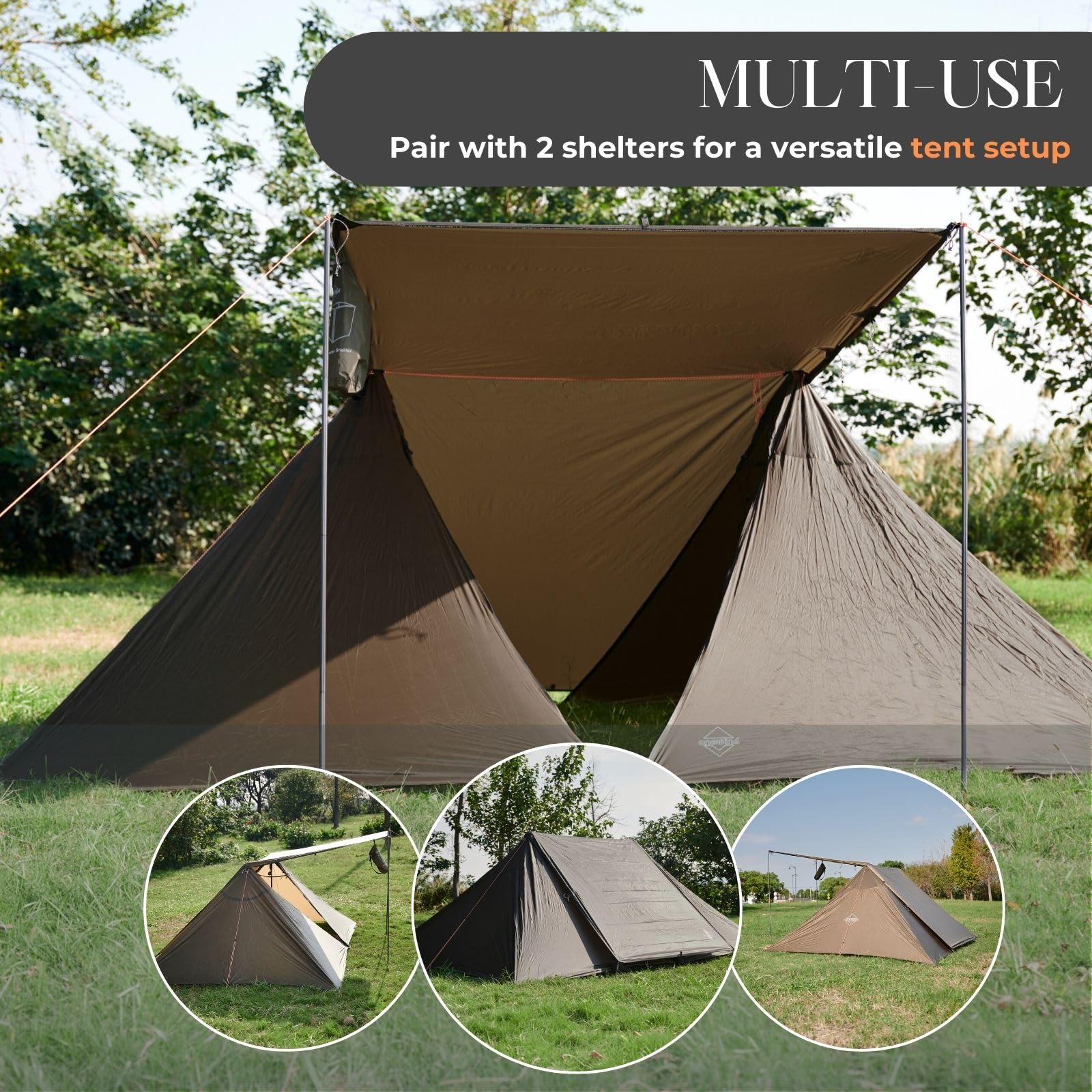 onewind Tente de douche portable ultra légère pour camping | Avec poteau, tente de toilette portable, tente de salle de bain, vestiaire pour extérieur, camping, randonnée, randonnée