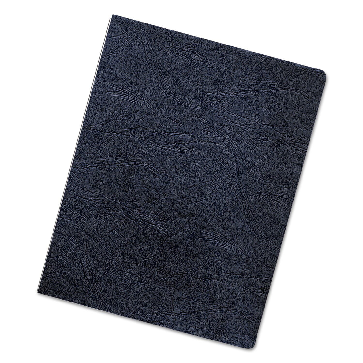 Fel52136 – Fellowes Grain couvertures de présentation – Oversize, Bleu marine, Lot de 200