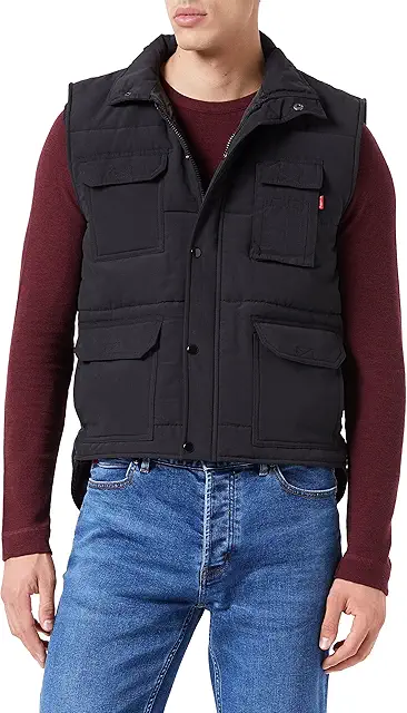 VELILLA Gilet de Travail Homme à Multi-Poches - Veste Utilitaire Professionnelle