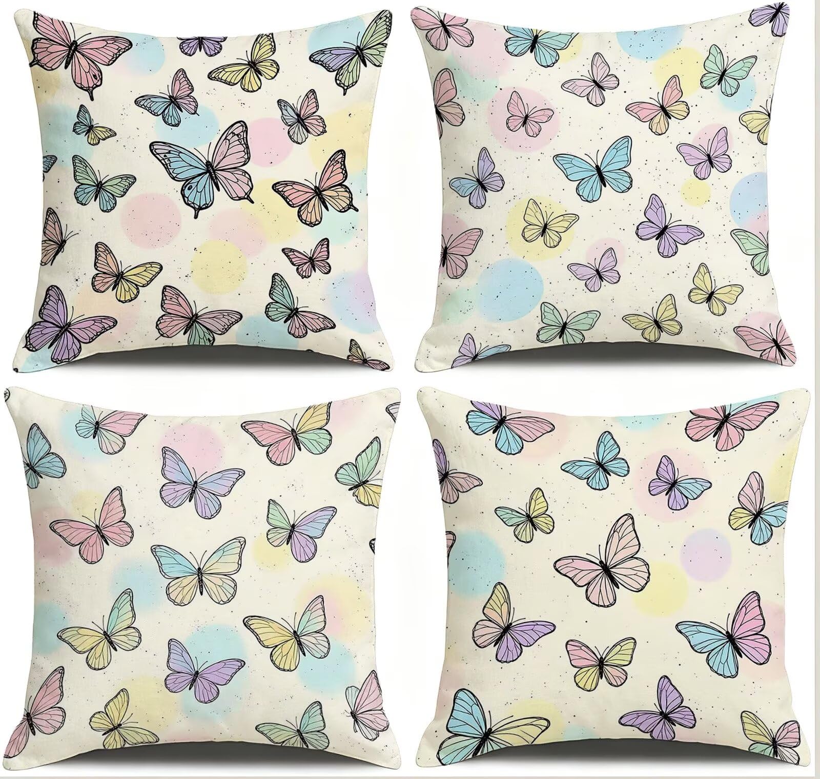 Coussin Exterieur Impermeable Coloré, Taie Oreiller 45x45, Cod-268