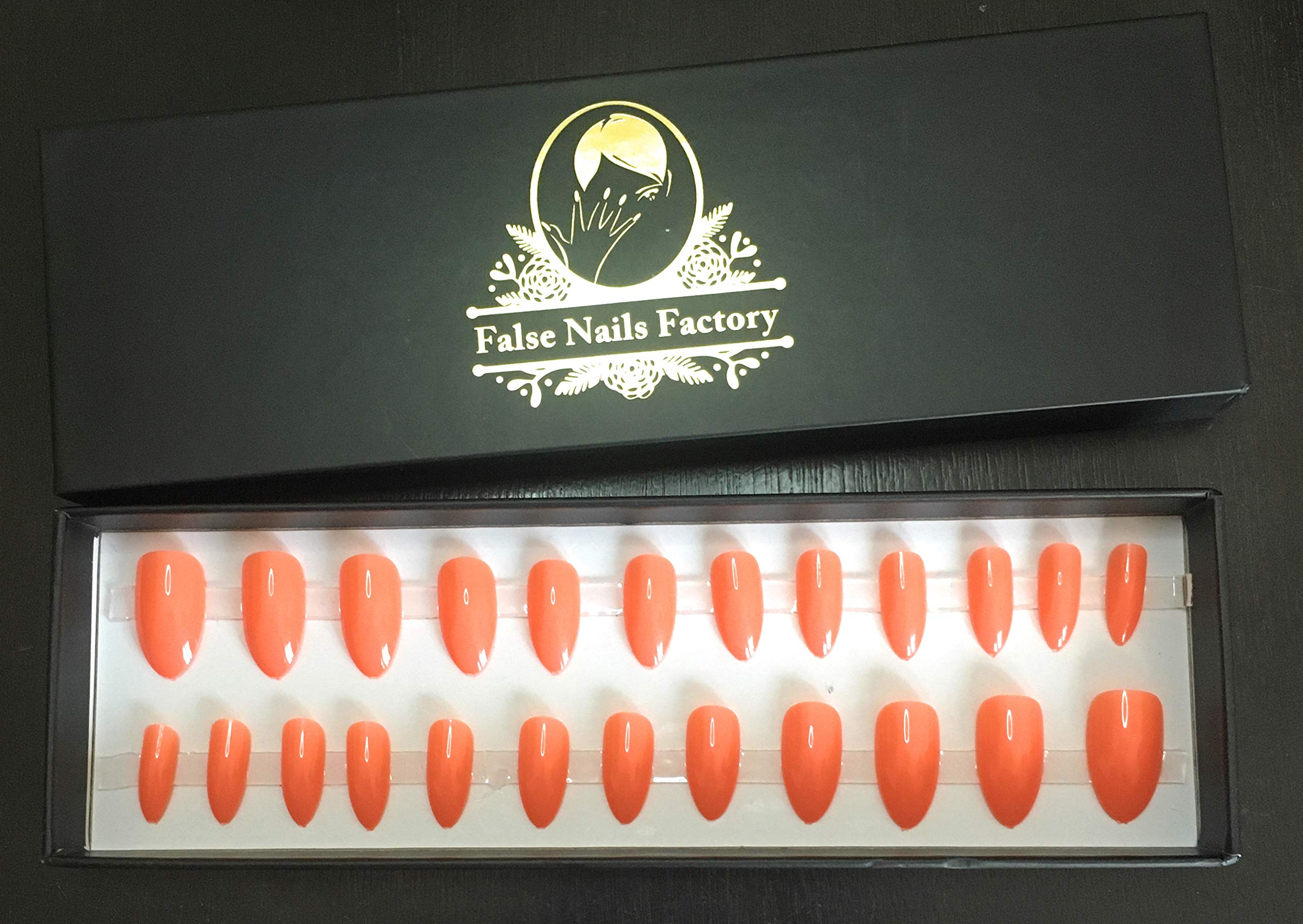 False Nails FactorySpring Collection Glossy False Nails (orange)