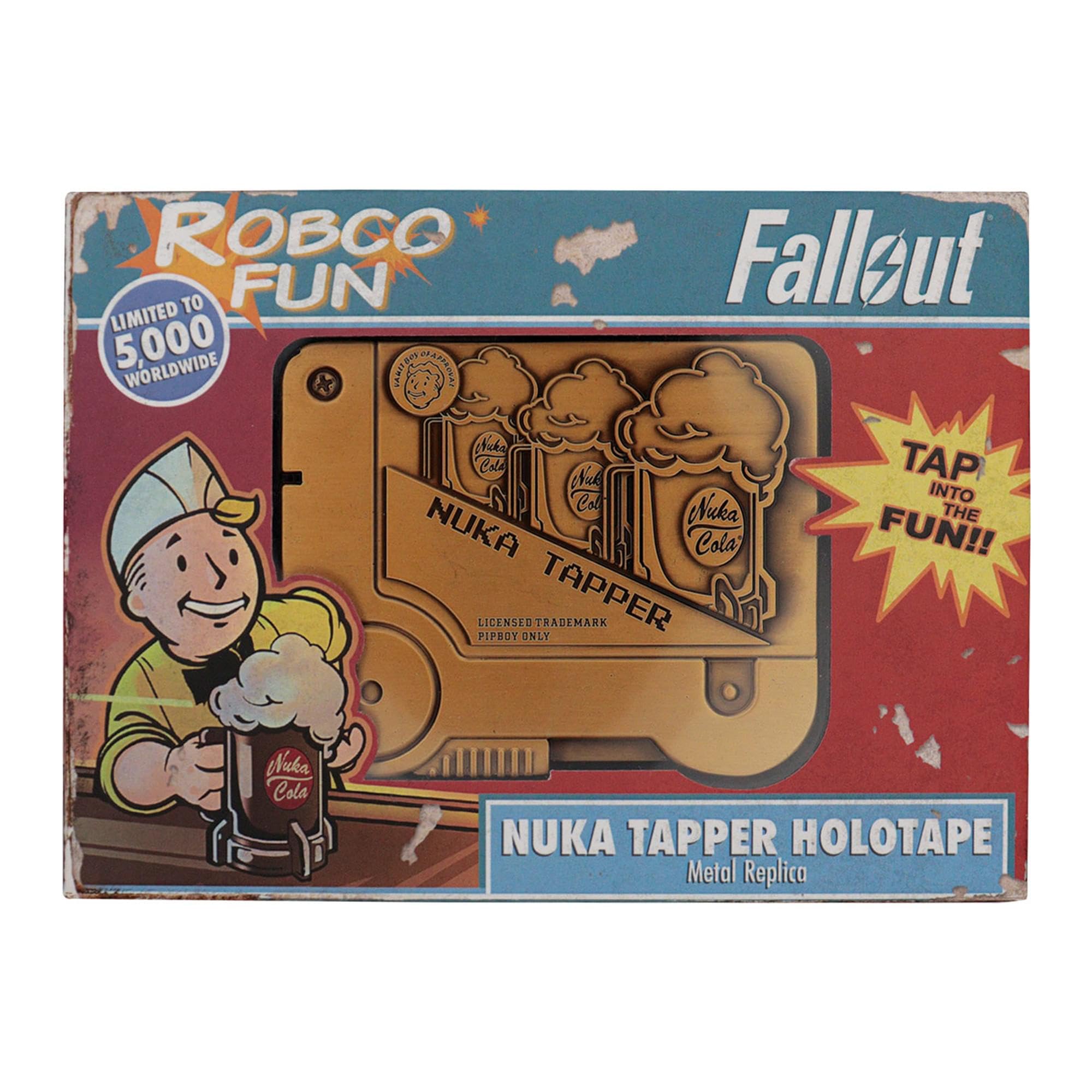 Amazon.com: Fanattik Fallout Nuka Tapper Holotape Replica : Toys
