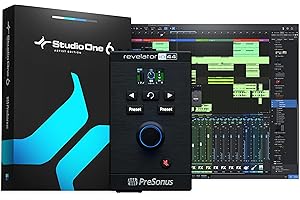 PreSonus Revelator io44 USB-C Audio Interface for music production and streaming