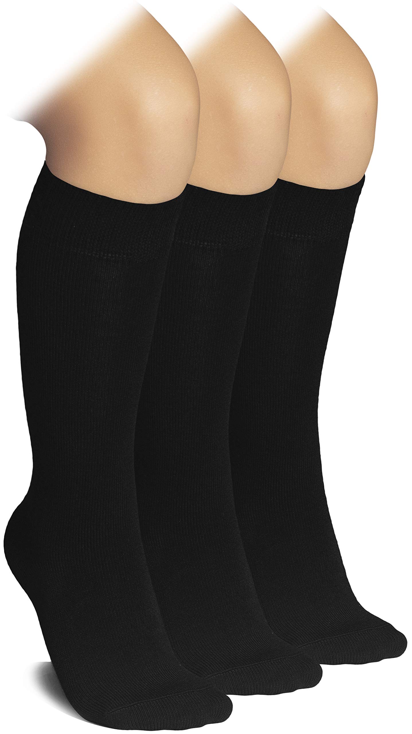 Hugh UgoliGirls, Boys, Kids, Knee High Long School Uniform Dress Socks, Premium Bamboo, Extremely Soft, 3-14 Years OldOEKO-TEX STANDARD 100