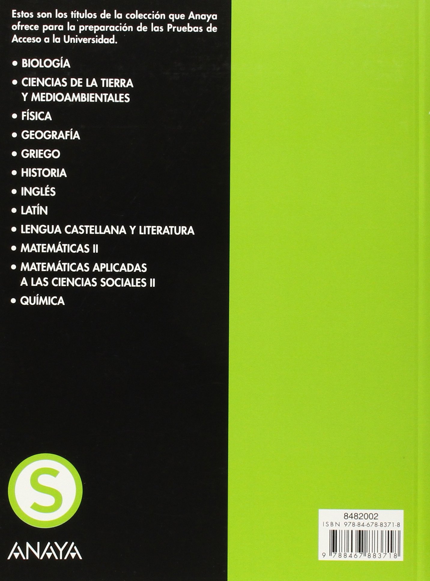 Inglés. (Selectividad/PAU 2014)