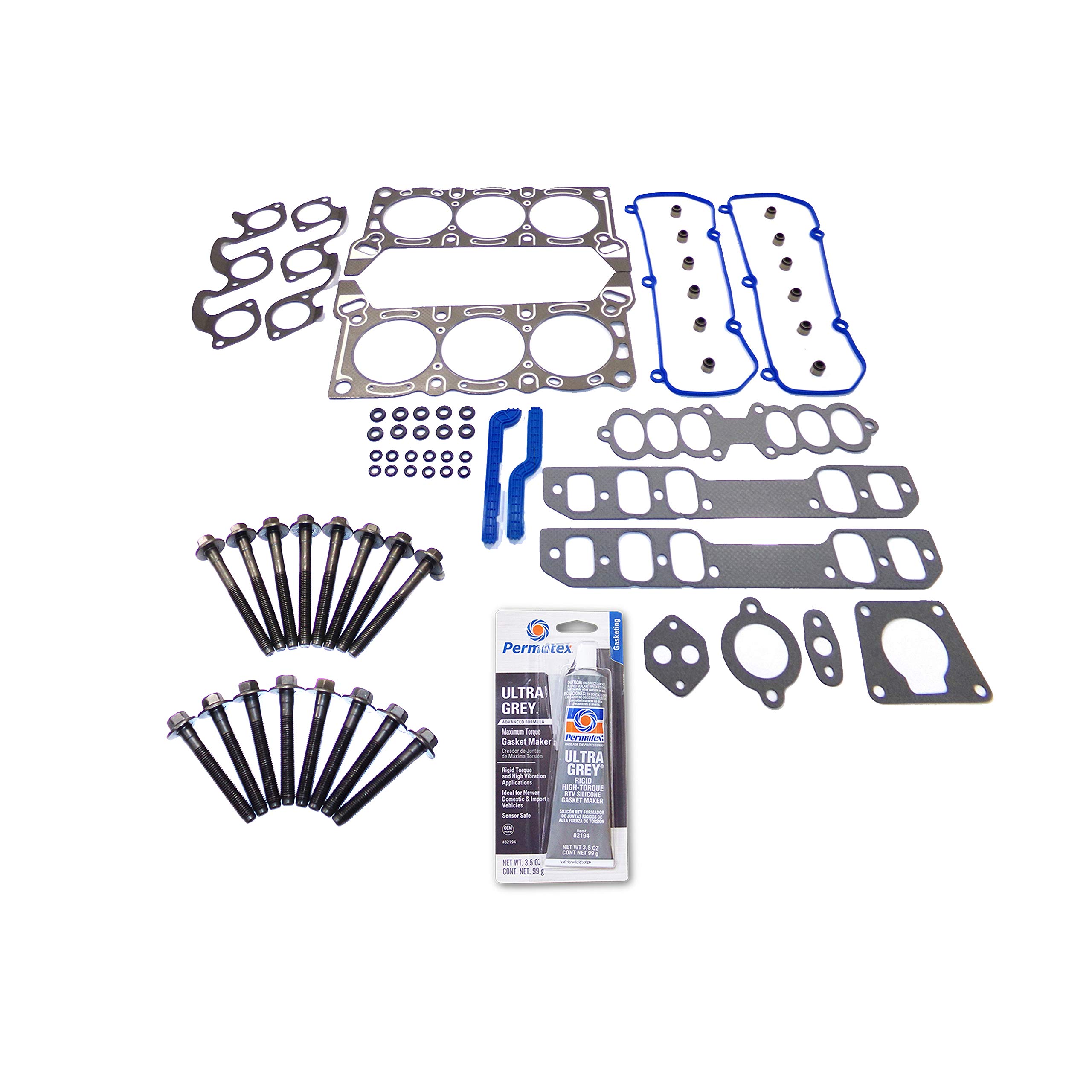 CPWK360 Head Gasket Set Bolt Kit Fits: 94-95 Ford Cougar Mustang Thunderbird 3.8L V6 VIN 4 w/RWD