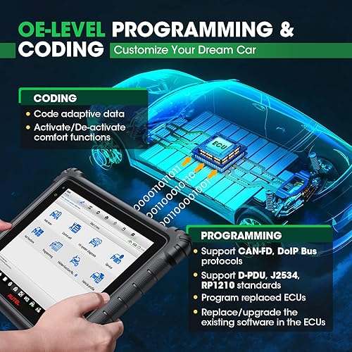 Miniatura 5 de Autel MaxiSYS Ultra EV Scanner, 2025 Top EV Intelligent Diagnostic Scan Tool Up of Ultra MS909 MS909EV MS919, with EVDiag Kit, High-Voltage System &