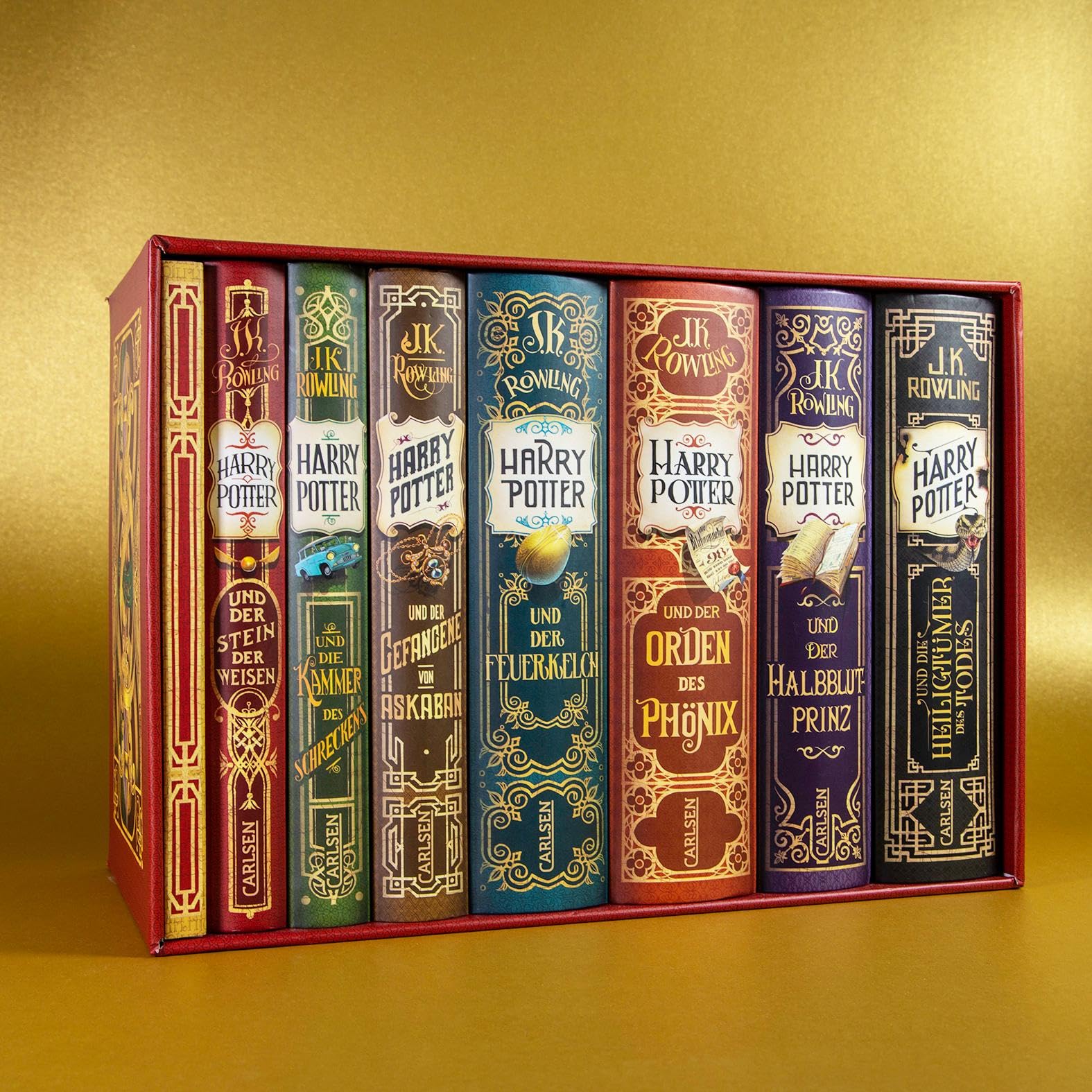 Harry Potter: Band 1-7 im Schuber – mit exklusivem Extra! (Harry Potter): Alle Bücher des modernen Kinderbuch-Klassikers ab 10 Jahren für Zauberlehrlinge und Fans der magischen Hogwarts-Welt