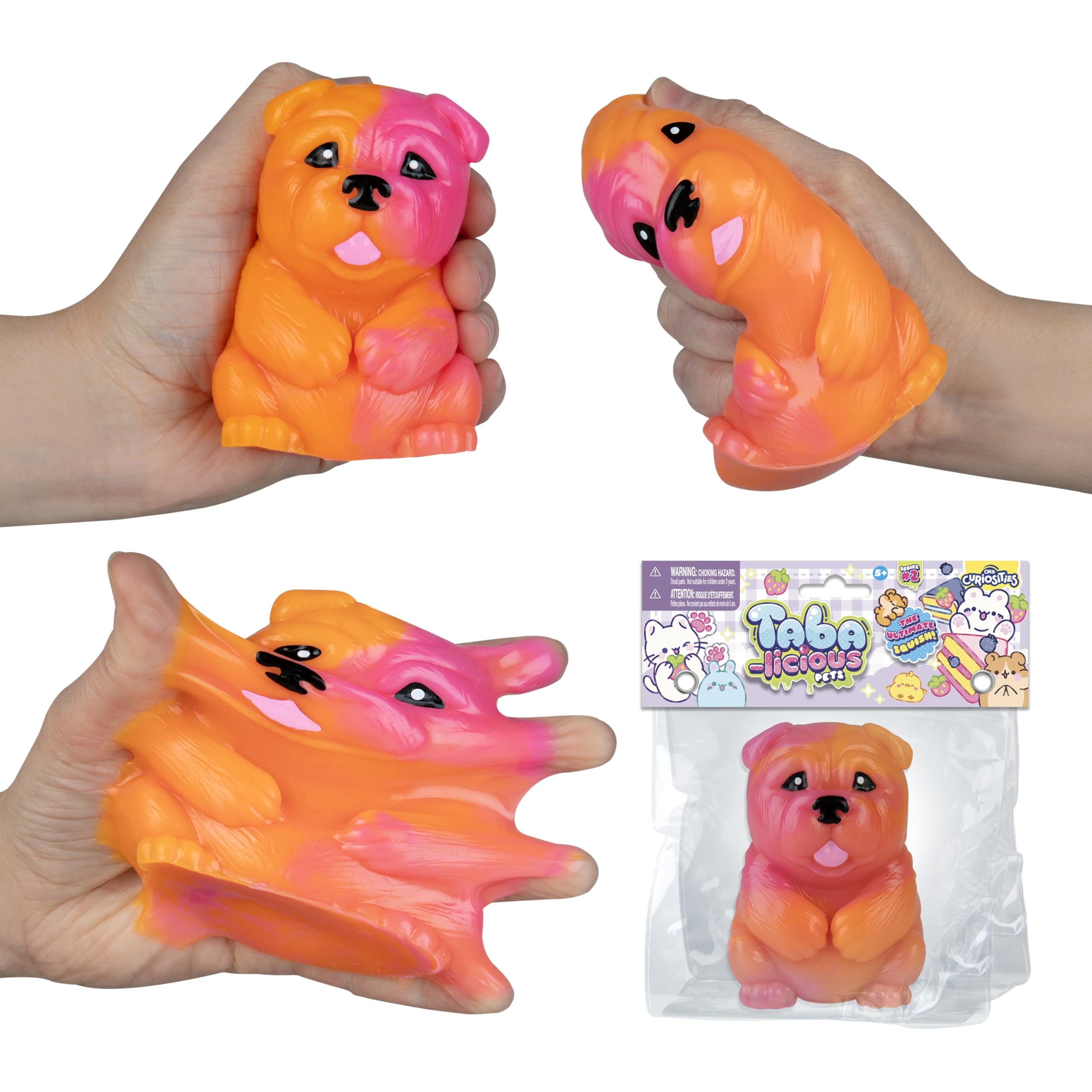 Amazon.com: ORB Tabalicious Pets Big TABA Squishy Dog (Shar-Pei