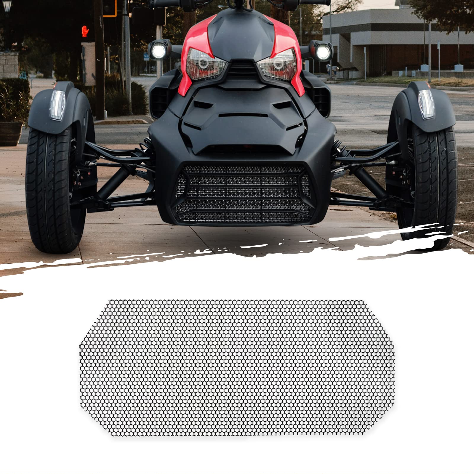 Amazon.com: AggAuto Motorcycle Front Grill Mesh Compatible