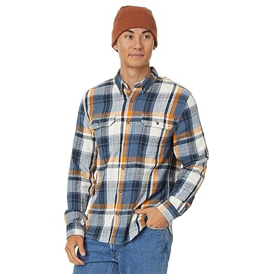 L.L.Bean 1912 Field Flannel Shirt Slightly Fitted Plaid Men