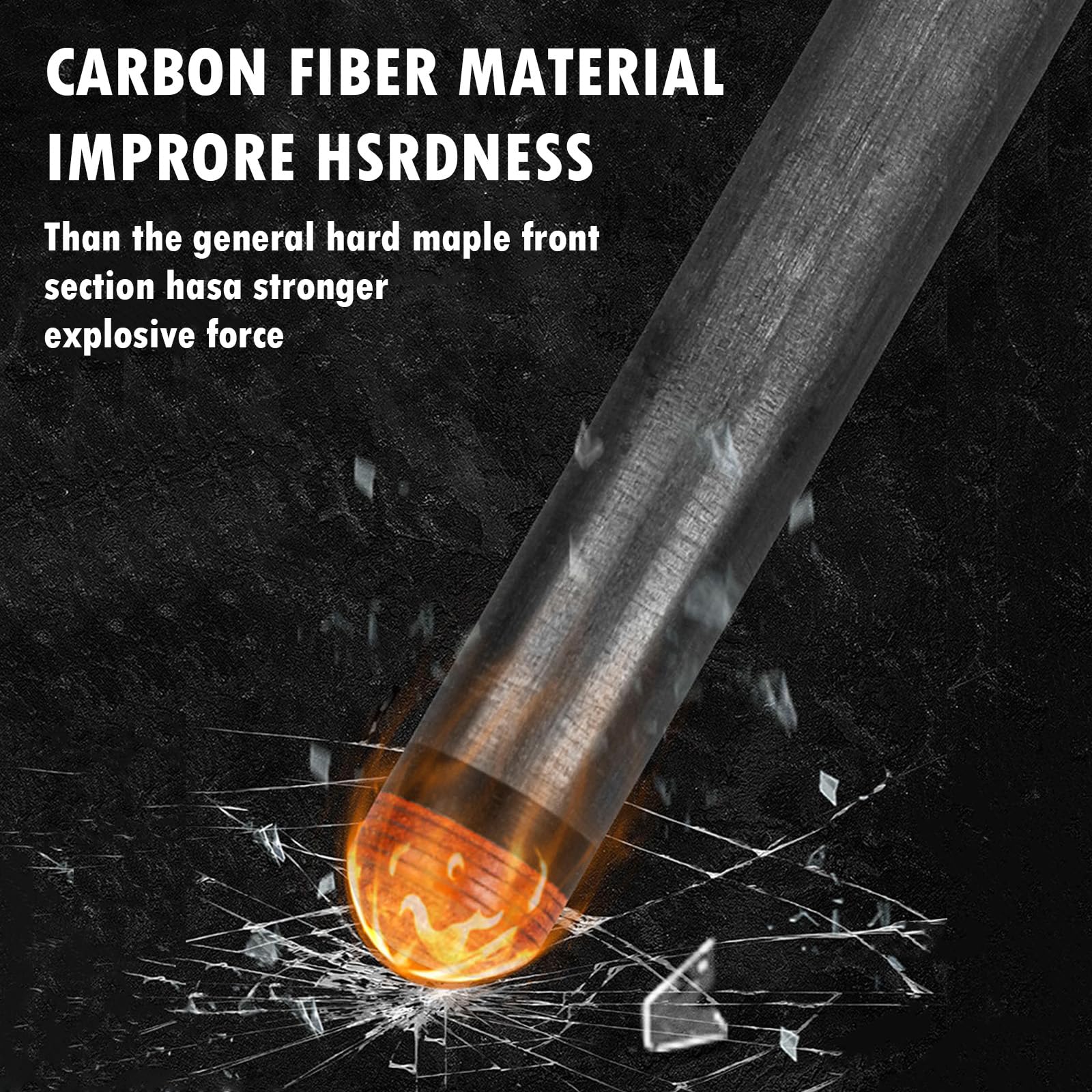 Amazon.co.jp: Banly Jflowers 10-22F カーボンファイバープールキュー