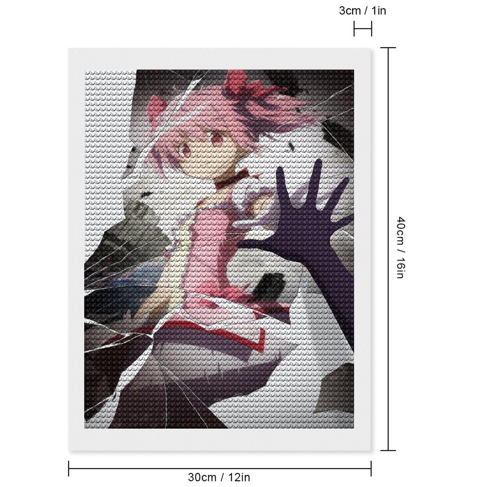 Amazon | BybesT ダイヤモンドアート 魔法少女まどか☆マギカ