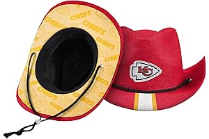 Kansas City Chiefs Championship 2023 Team Stripe Cowboy Hat