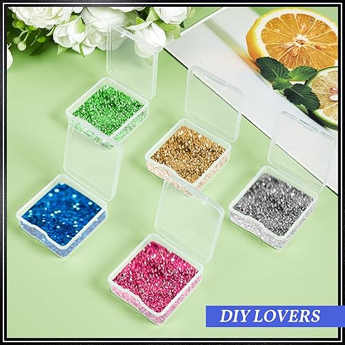 Miniatura 5 de Sliner 96 cajas organizadoras de cuentas, contenedores de almacenamiento de cuentas, organizadores de manualidades y cajas de almacenamiento de