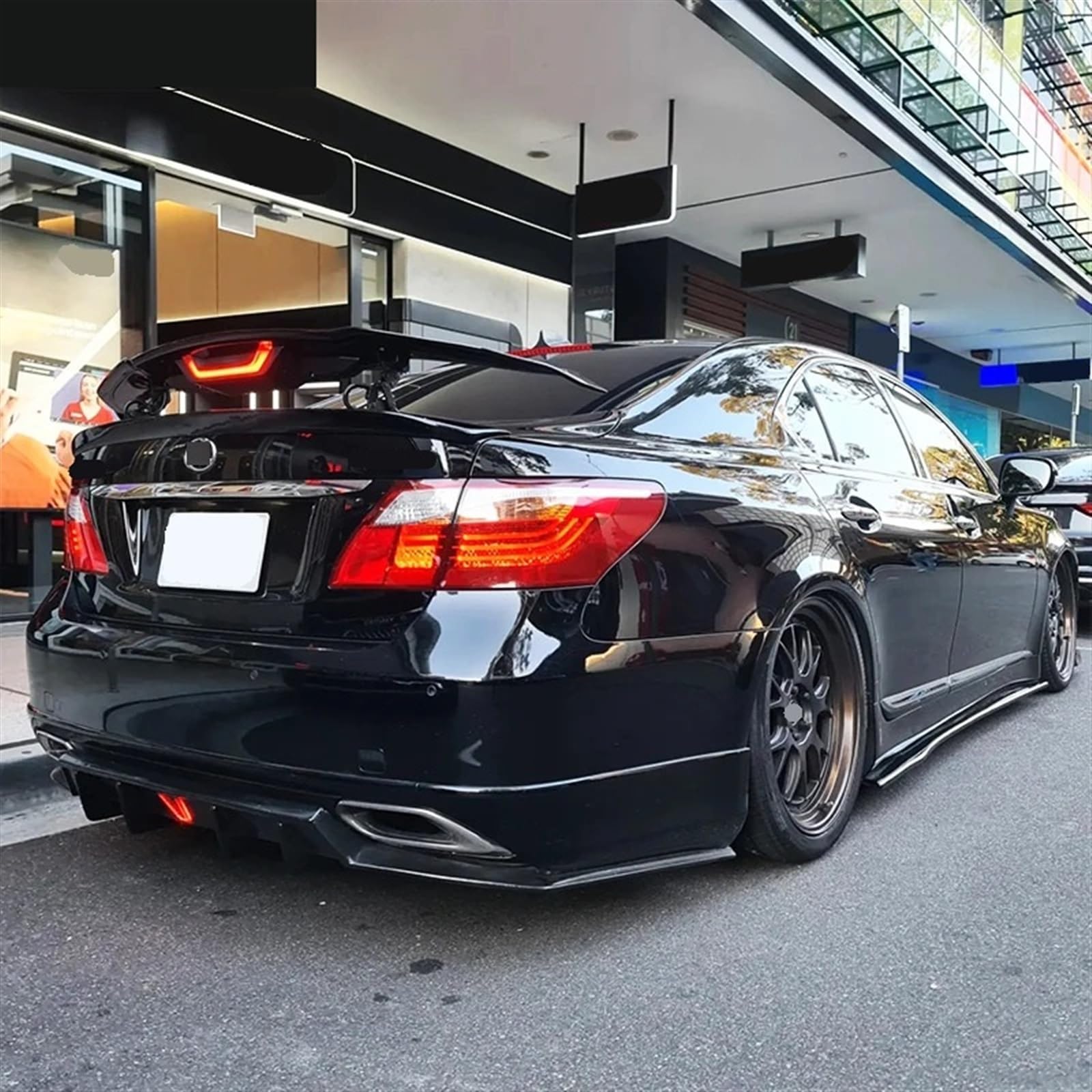 Amazon | LS460 リアバンパーディフューザーリップ レクサス LS460 車