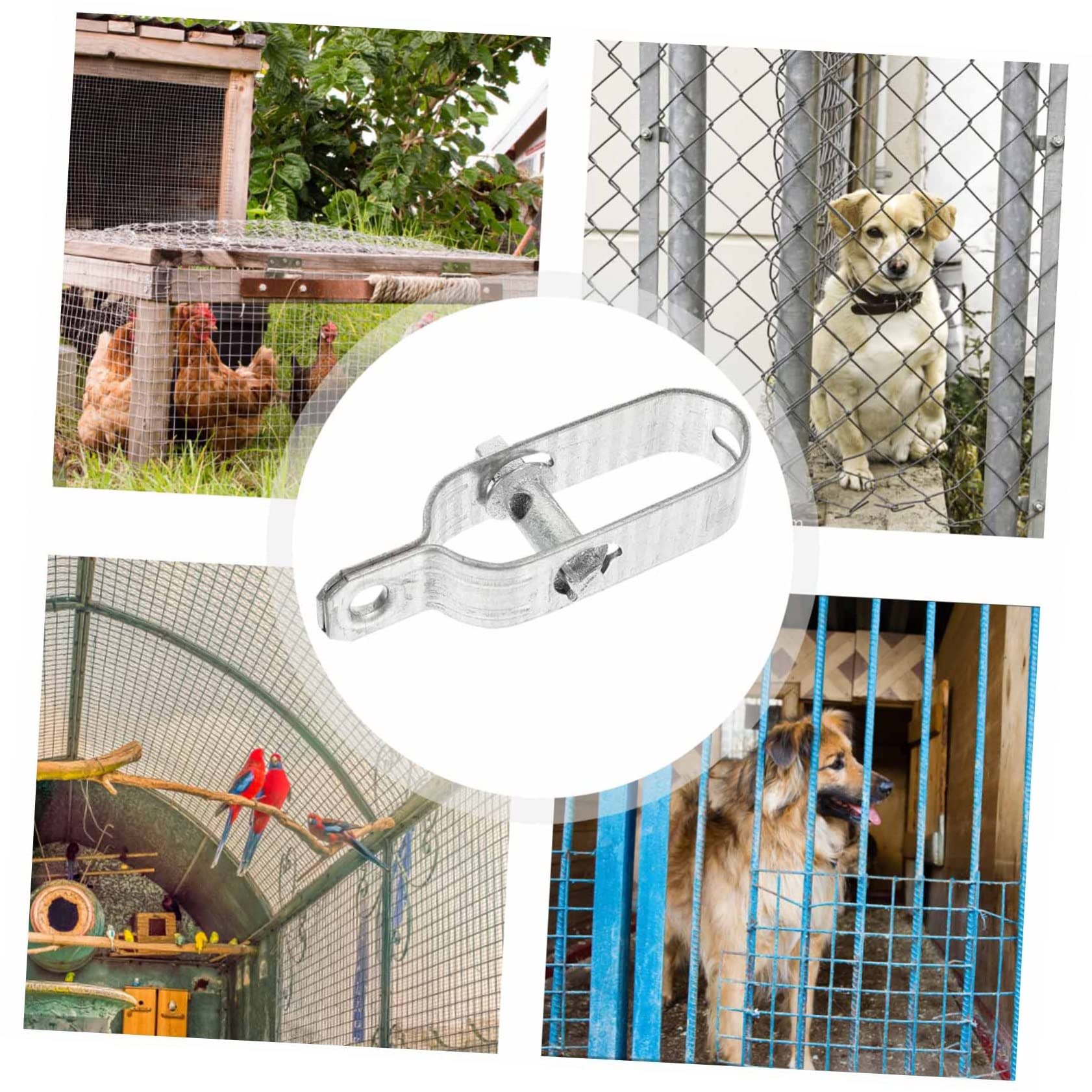 10 Piezas Tensores de Alambre Resistentes y Duraderos Tensor de Cable para Fijación Segura Jardinería Toldos y Vallas Diseño de Alta Resistencia Anticorrosión
