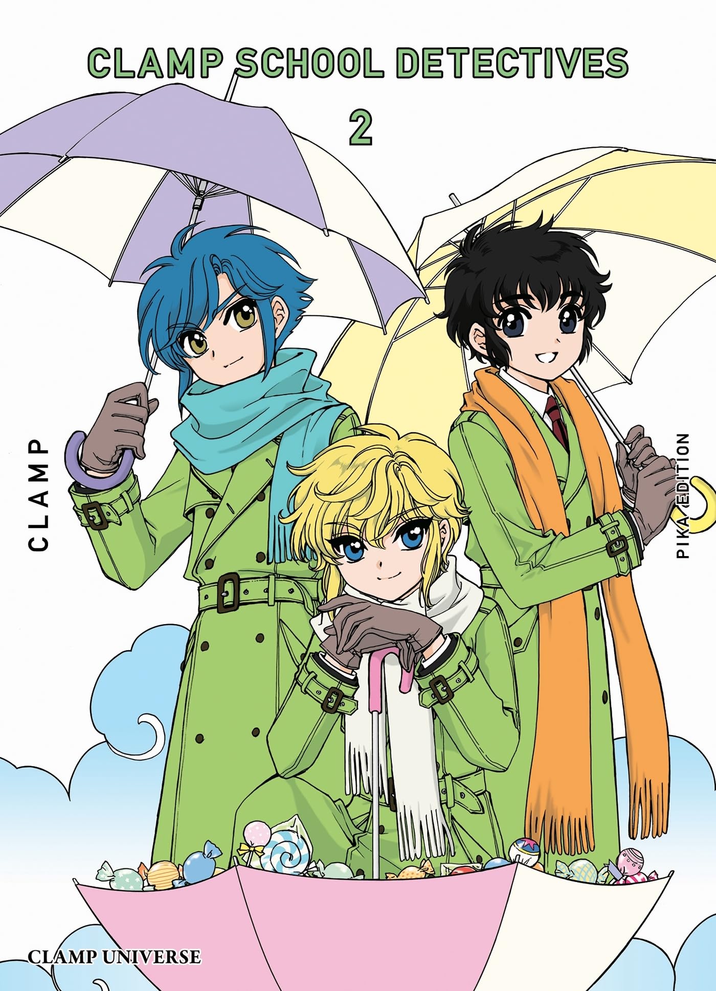 Clamp school detectives,02 -  Clamp - Pika - broché - Manga