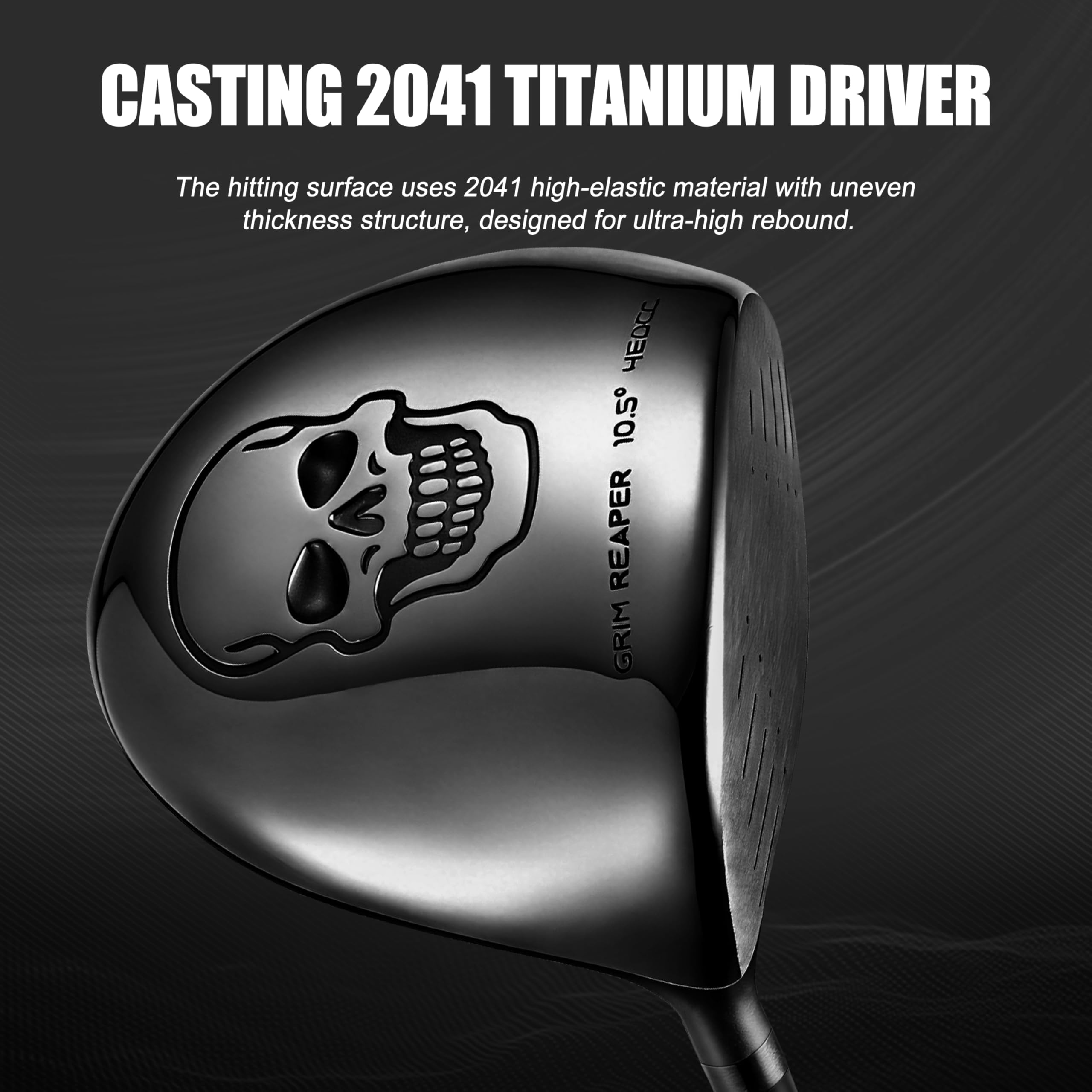 PGM Titanium Driver Golf Club - Loft Lightweight Graphite Shaft