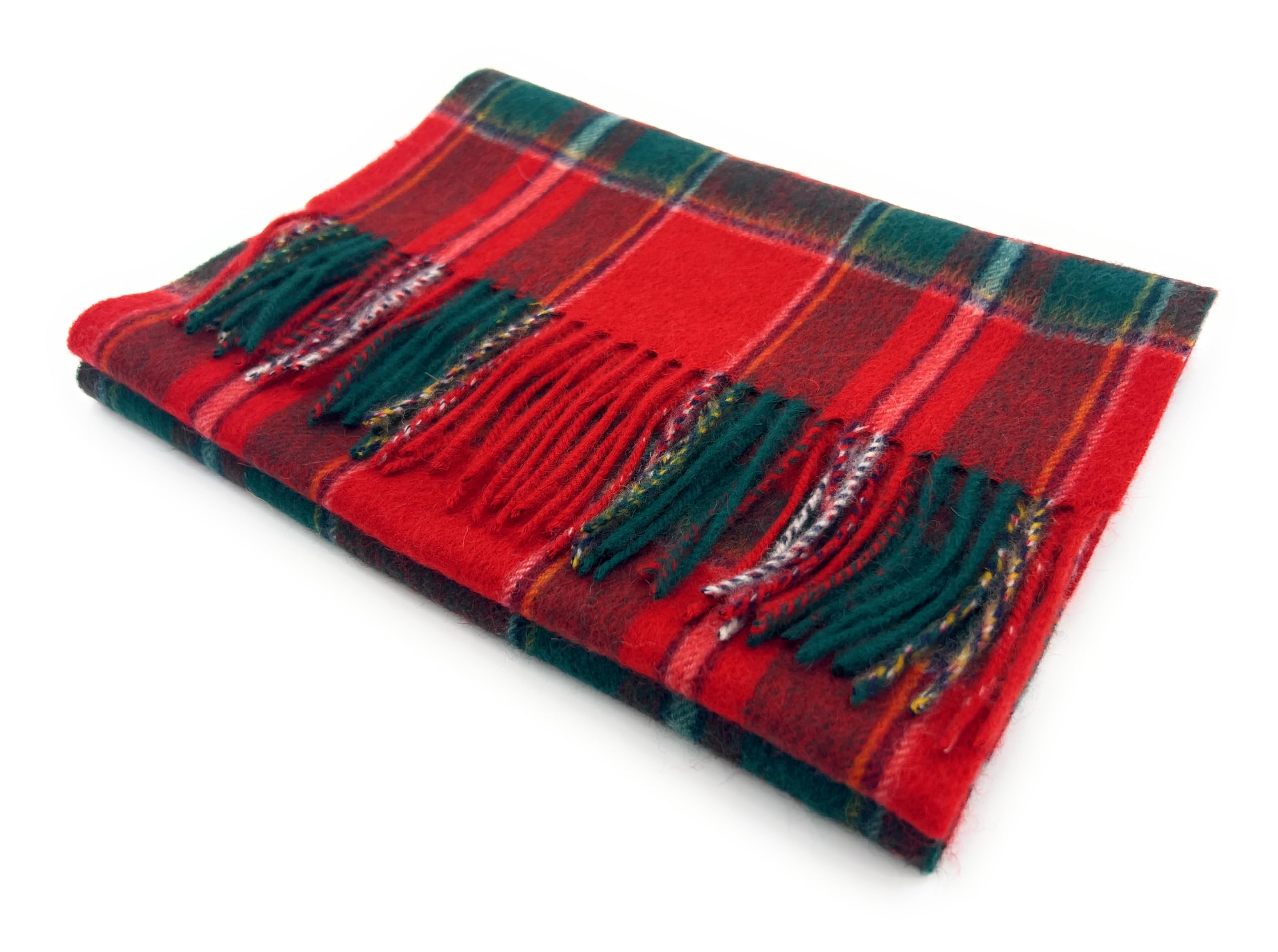 Tartan Tweeds Unisex Maclean Of Duart 100% Soft Lambswool Clan Tartan Scarf 30Cm X 180Cm (Maclean Of Duart)