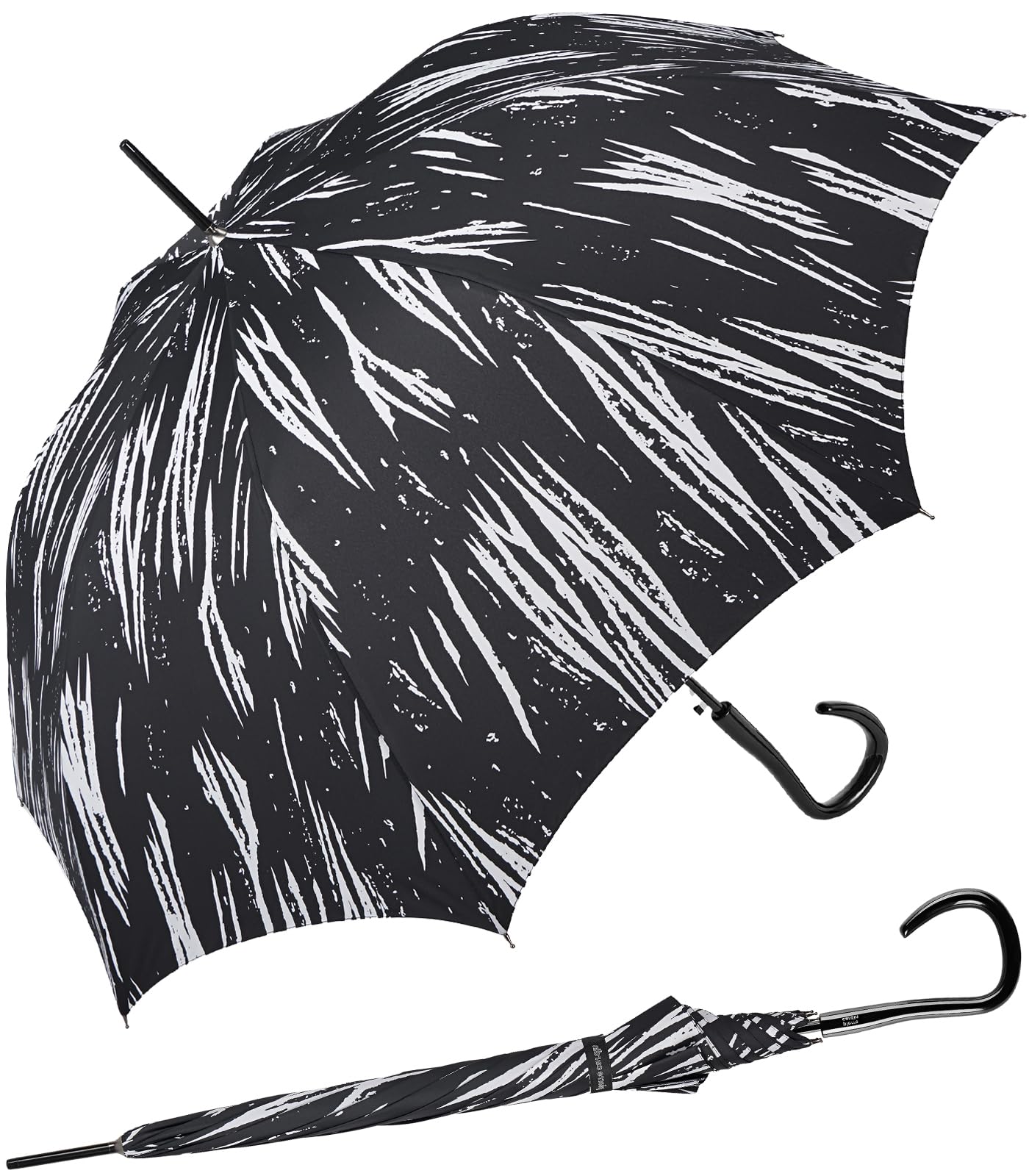 Pierre Cardin Paraguas Chardon Ice plegable y resistente para lluvia 4