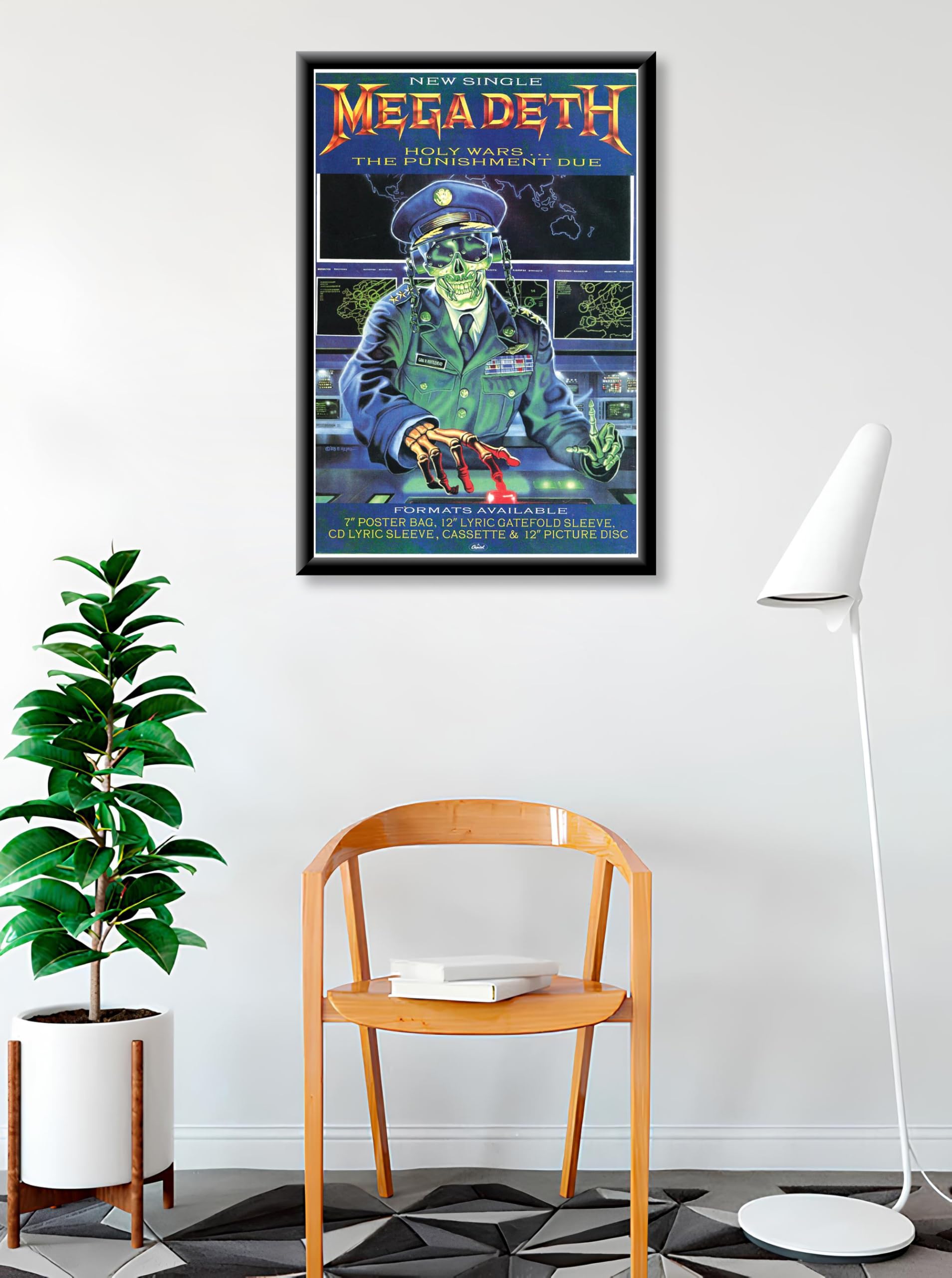 Amazon.com: BUY ART FOR LESS Officially Licensed Megadeth - Holy