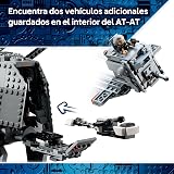 LEGO Star Wars 75454 Imperial Remnant AT-AT with INT-4 Toy - The Mandalorian and Grogu Model w/Shuttle, Speeder Bike, 7 Minifigures & 1 Figure - Gift Idea for 10+ Year Old Boys & Fans - 5