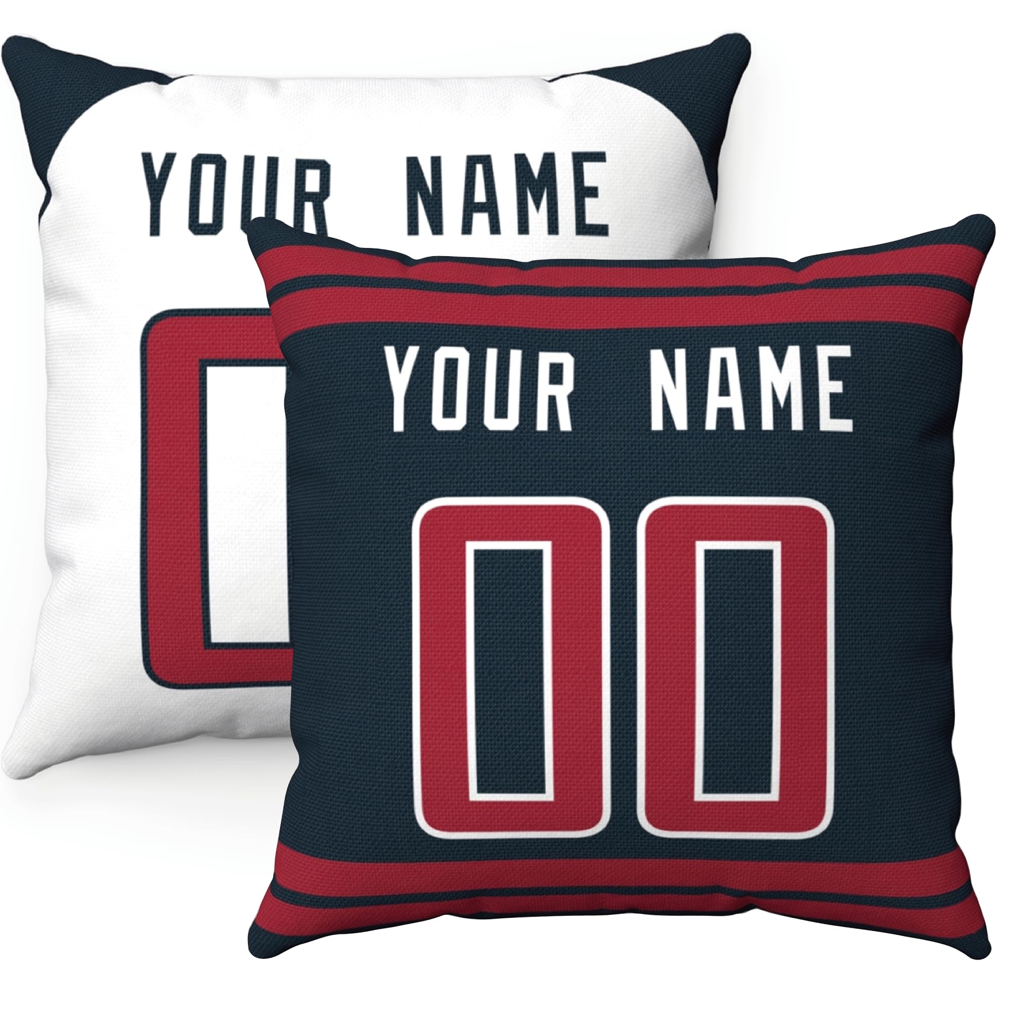 ANTKING 2 Pack Custom Throw Pillow Personalized Gifts for Men Women Boys