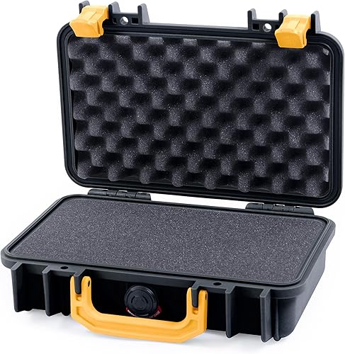 Pelican Protector 1170 Case by ColorCase - Funda impermeable de tamaño pequeño con espuma de recogida y extracción y espuma de tapa contorneada,
